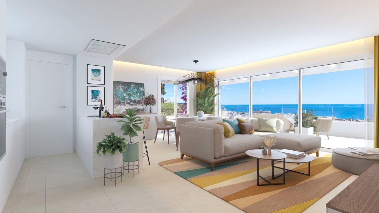 3 makuuhuone Huoneisto myytävänä paikassa Mijas mukana uima-altaan - 899 000 € (Ref: 8102320)