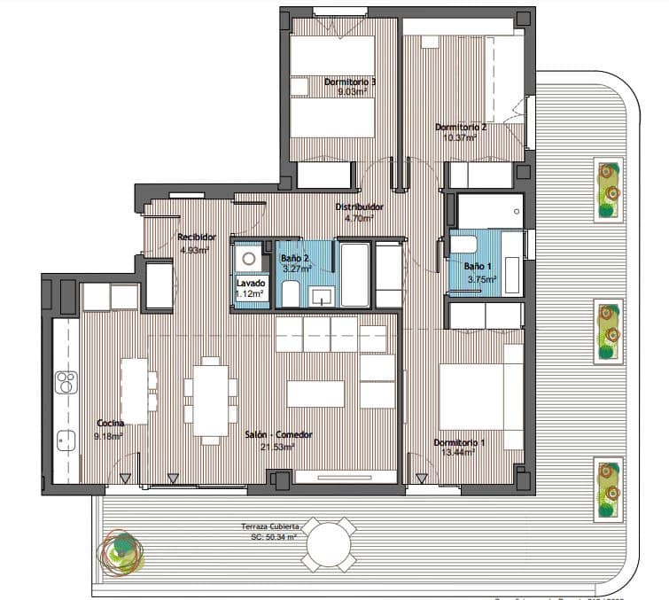 3 bedroom Apartment for sale in Estepona with pool - € 380,000 (Ref: 8102332)