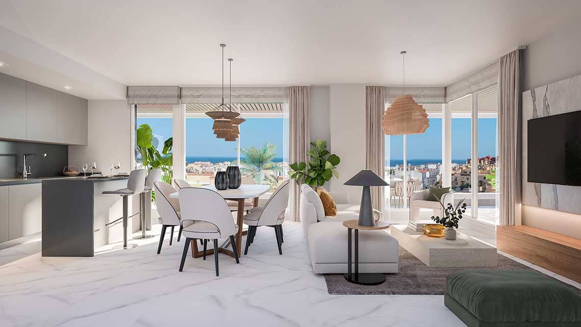 3 bedroom Apartment for sale in Estepona with pool - € 341,000 (Ref: 8102333)