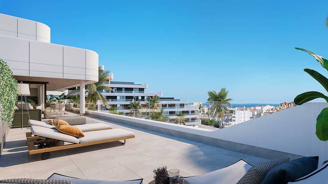 2 bedroom Apartment for sale in Estepona with pool - € 269,000 (Ref: 8102335)