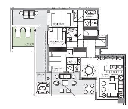 2 bedroom Apartment for sale in Marbella with pool - € 1,400,000 (Ref: 8118881)