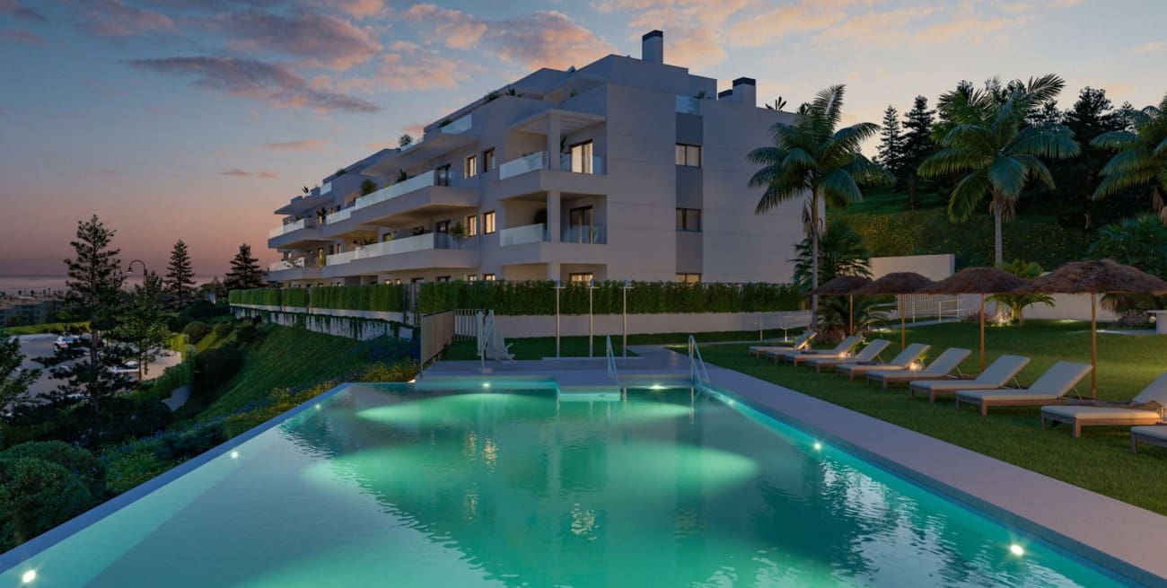 3 quarto Apartamento para venda em Mijas com piscina - 460 800 € (Ref: 8118886)