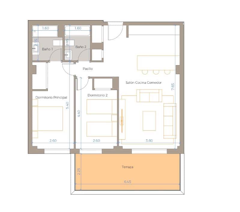 2 bedroom Apartment for sale in Mijas with pool - € 348,000 (Ref: 8118889)