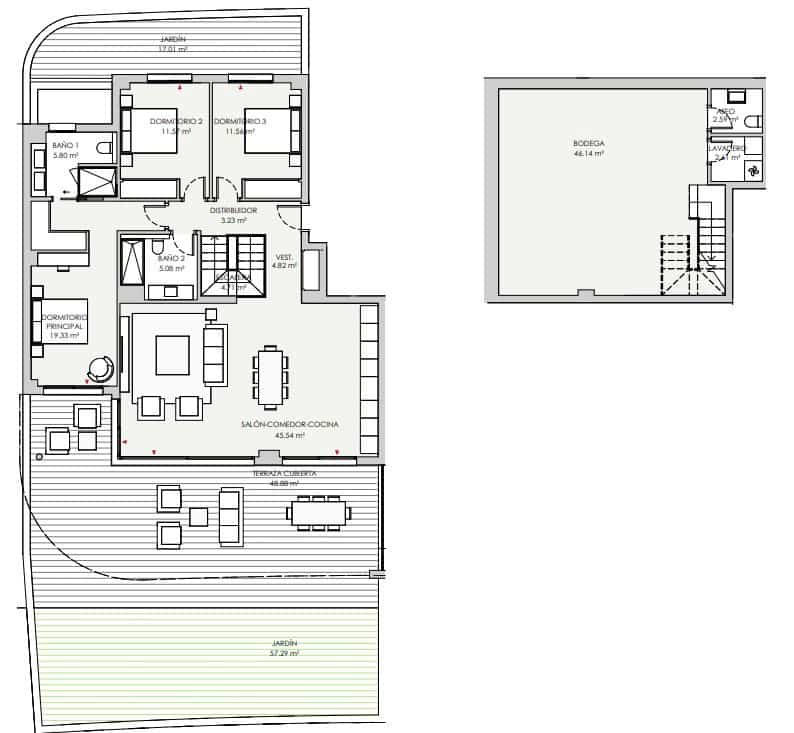 3 makuuhuone Huoneisto myytävänä paikassa Estepona mukana uima-altaan - 895 000 € (Ref: 8137848)