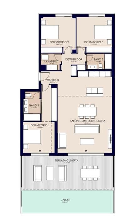 3 bedroom Apartment for sale in New Golden Mile with pool - € 845,000 (Ref: 8147276)