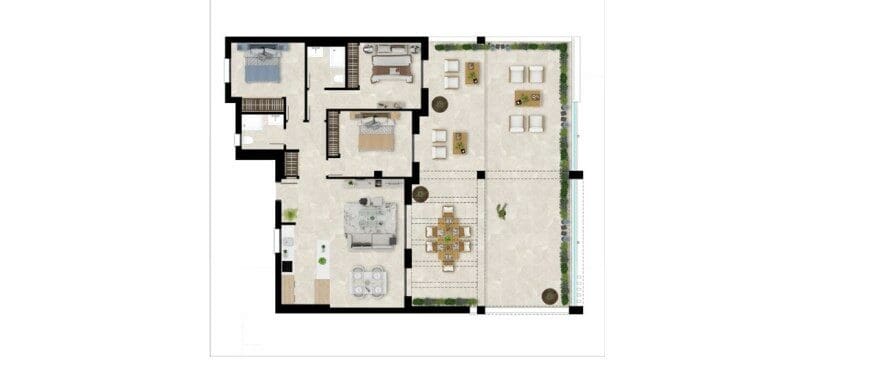 2 slaapkamer Appartement te koop in Casares met zwembad - € 268.000 (Ref: 8153839)