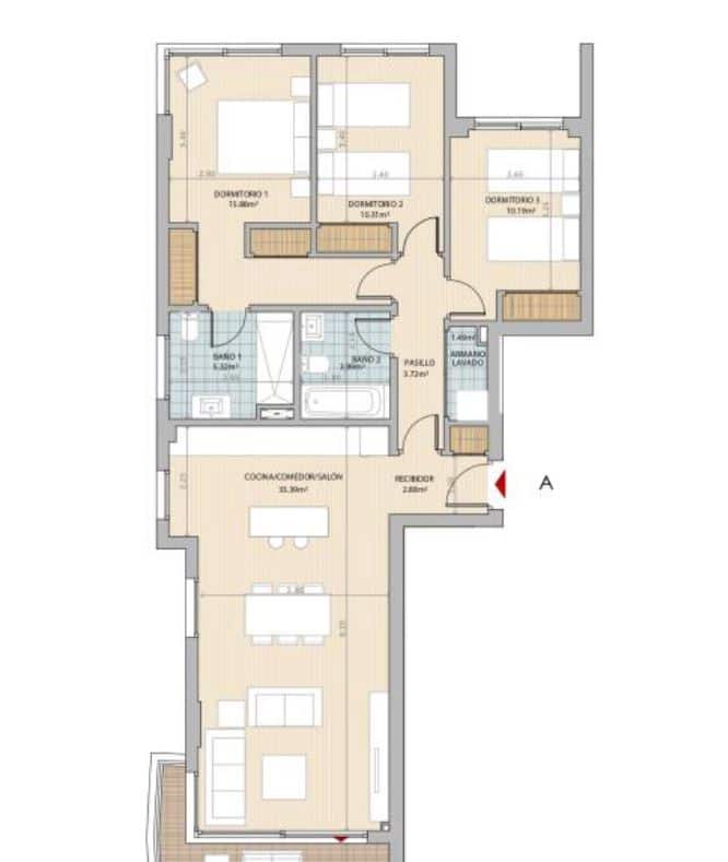 3 bedroom Apartment for sale in Mijas with pool - € 341,100 (Ref: 8153846)