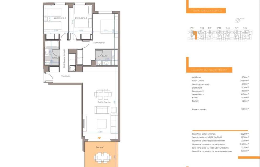 3 bedroom Apartment for sale in Benalmadena with pool - € 275,600 (Ref: 8153850)