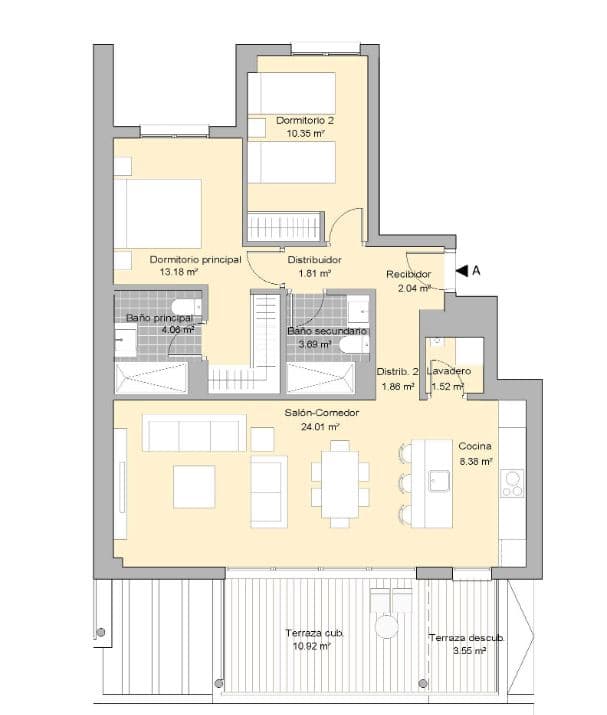 2 slaapkamer Appartement te koop in Casares met zwembad - € 257.000 (Ref: 8153869)