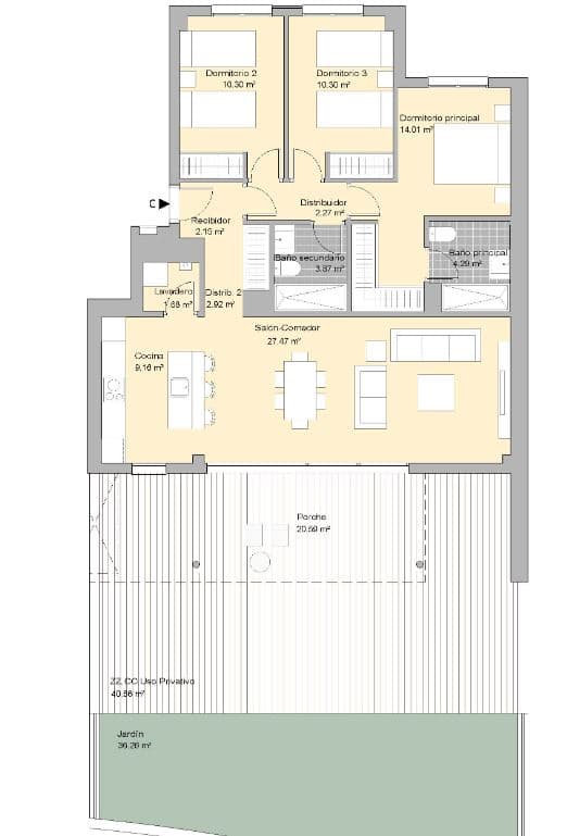 3 soveværelse Lejlighed til salg i Casares med swimmingpool - € 409.000 (Ref: 8153871)