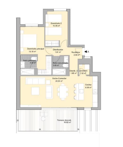 2 slaapkamer Appartement te koop in Casares met zwembad - € 272.000 (Ref: 8153875)