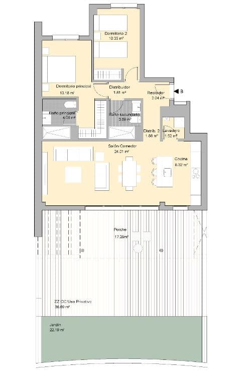 2 slaapkamer Appartement te koop in Casares met zwembad - € 325.000 (Ref: 8153877)