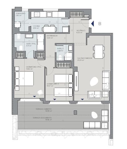 2 bedroom Apartment for sale in Estepona with pool - € 301,000 (Ref: 8153878)