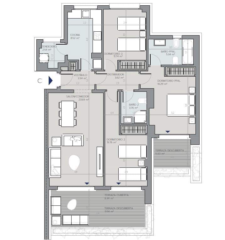3 bedroom Apartment for sale in Estepona with pool - € 330,000 (Ref: 8153879)