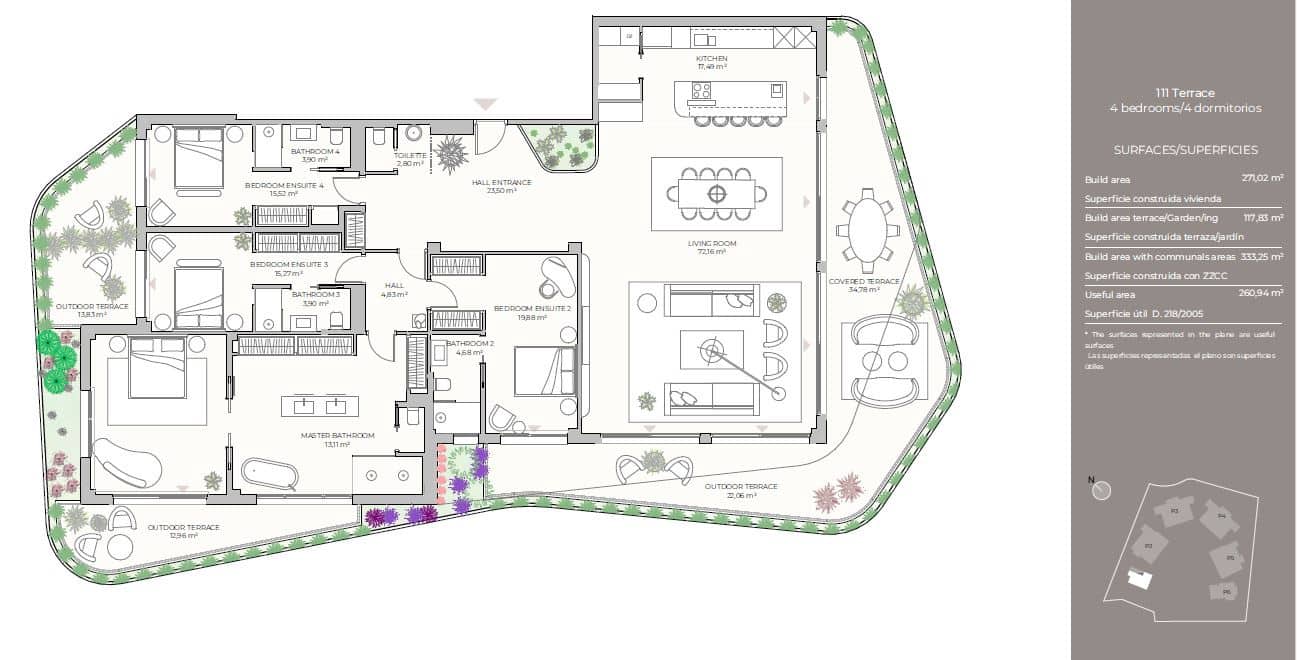 4 bedroom Apartment for sale in Sotogrande with pool - € 1,866,000 (Ref: 8155608)