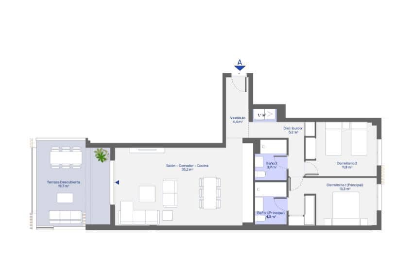 3 slaapkamer Appartement te koop in Casares met zwembad - € 354.500 (Ref: 8217993)