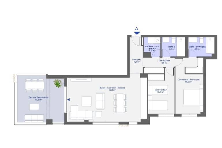 2 quarto Apartamento para venda em Casares com piscina - 315 500 € (Ref: 8217995)