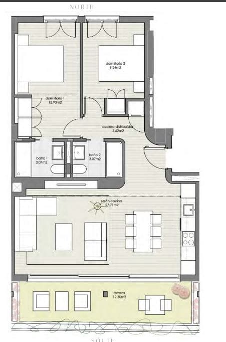 2 bedroom Apartment for sale in Estepona with pool - € 510,000 (Ref: 8249325)