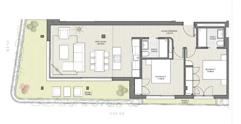 2 bedroom Apartment for sale in Estepona with pool - € 355,000 (Ref: 8249328)