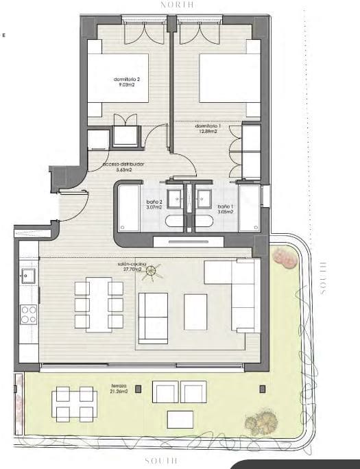 2 bedroom Apartment for sale in Estepona with pool - € 355,000 (Ref: 8249328)