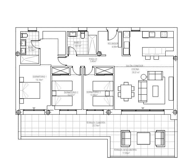 2 soveværelse Lejlighed til salg i Casares med swimmingpool - € 619.500 (Ref: 8260579)