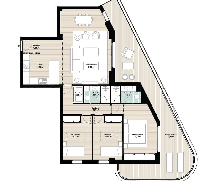 3 bedroom Apartment for sale in Marbella with pool - € 780,000 (Ref: 8312683)