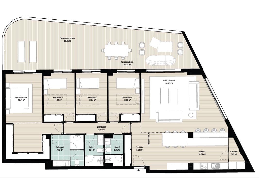 3 bedroom Apartment for sale in Marbella with pool - € 780,000 (Ref: 8312683)