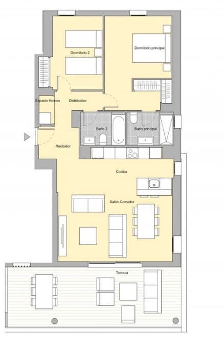 2 bedroom Apartment for sale in Estepona with pool - € 238,000 (Ref: 8342345)
