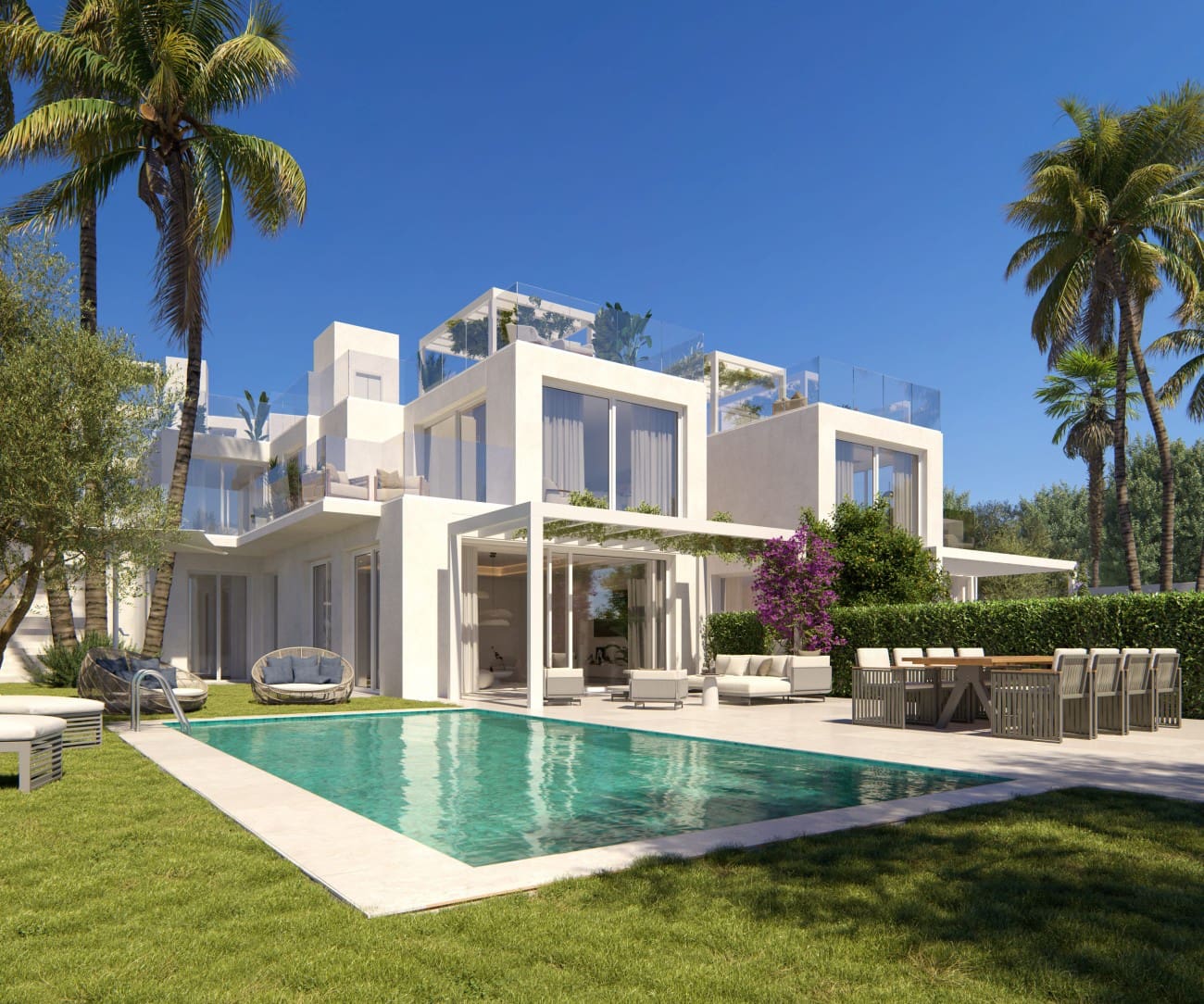3 soveværelse Villa til salg i Mijas med swimmingpool - € 1.890.000 (Ref: 8344219)