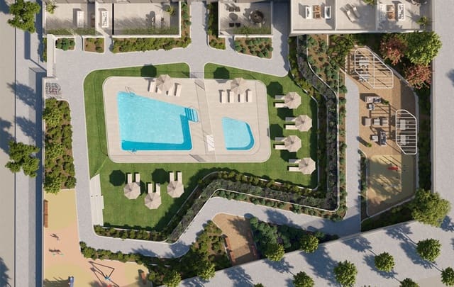 3 soveværelse Lejlighed til salg i Málaga by med swimmingpool - € 447.500 (Ref: 8346739)