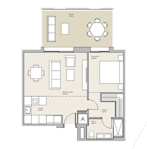 2 makuuhuone Huoneisto myytävänä paikassa Casares Pueblo, Casares mukana uima-altaan - 707 000 € (Ref: 8370152)