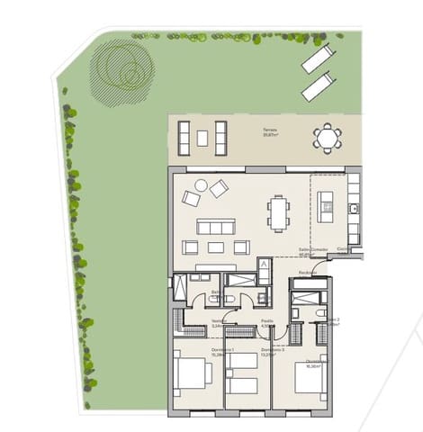 3 sypialnia Apartament na sprzedaż w Casares Pueblo, Casares z basenem - 1 145 000 € (Ref: 8370384)