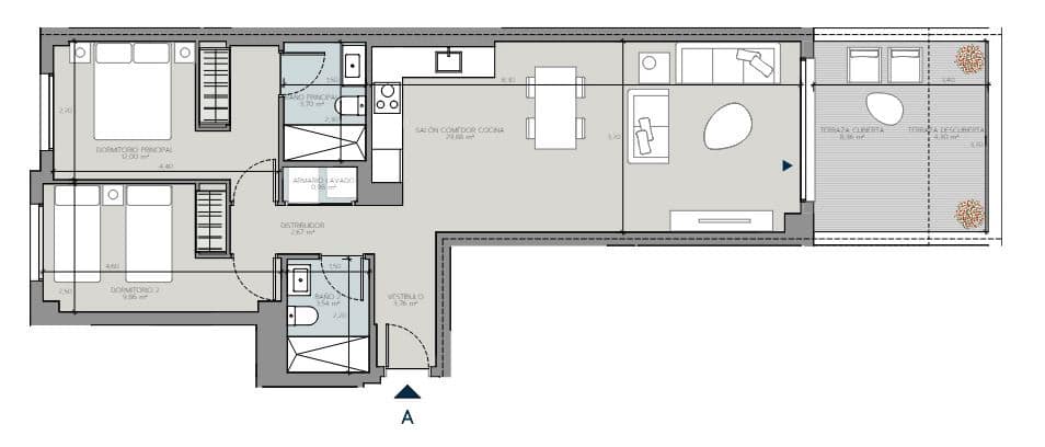 2 Zimmer Apartment zu verkaufen in Mijas mit Pool - 317.000 € (Ref: 8387740)