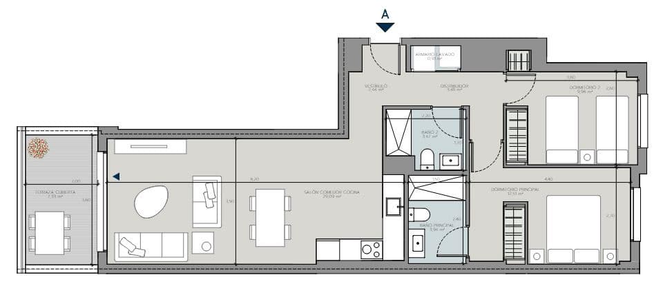 2 bedroom Apartment for sale in Mijas with pool - € 300,000 (Ref: 8387741)