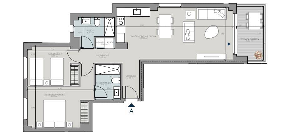 2 Zimmer Apartment zu verkaufen in Mijas mit Pool - 294.000 € (Ref: 8387744)