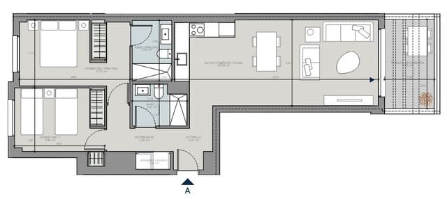 2 Zimmer Apartment zu verkaufen in Mijas pueblo, Mijas mit Pool - 294.000 € (Ref: 8387744)