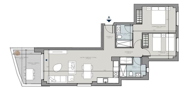 2 Zimmer Apartment zu verkaufen in Mijas pueblo, Mijas mit Pool - 294.000 € (Ref: 8387744)