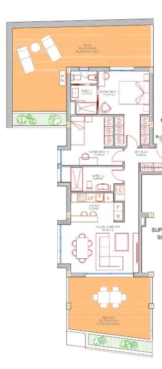 2 soveværelse Lejlighed til salg i Benalmadena med swimmingpool - € 449.000 (Ref: 8404040)