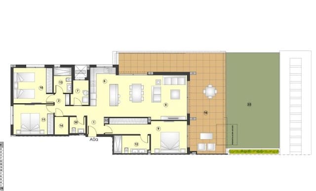 4 camera da letto Appartamento in vendita in Selwo, Estepona con piscina - 1.057.000 € (Rif: 8422610)