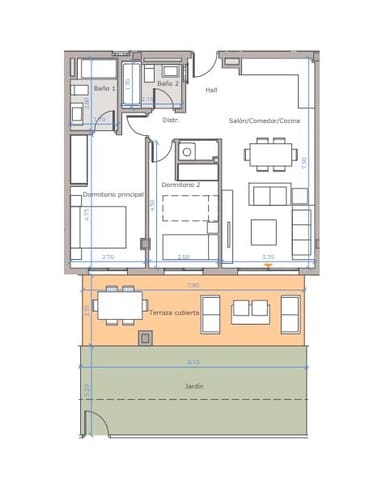 3 Zimmer Apartment zu verkaufen in Estepona mit Pool - 482.000 € (Ref: 8444906)