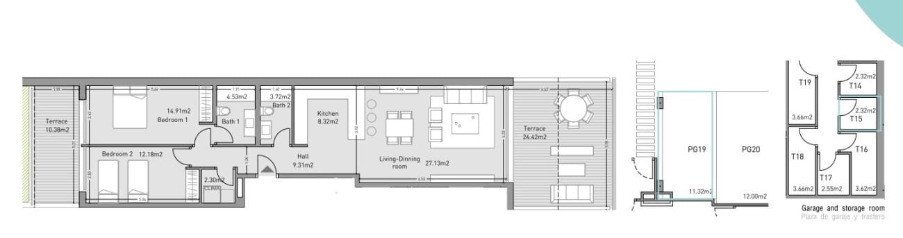 2 bedroom Apartment for sale in Estepona with pool - € 570,000 (Ref: 8444908)