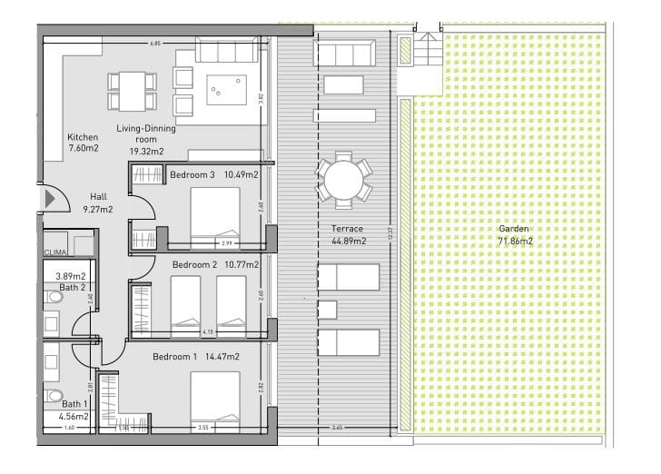 3 bedroom Apartment for sale in Estepona with pool - € 430,000 (Ref: 8444909)