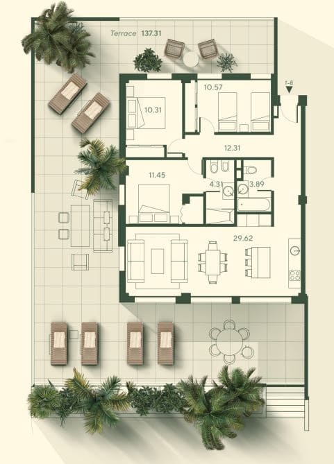 3 bedroom Apartment for sale in Mijas with pool - € 630,000 (Ref: 8465842)