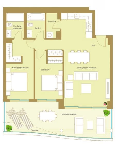 3 Zimmer Apartment zu verkaufen in Sotogrande mit Pool - 609.000 € (Ref: 8552828)