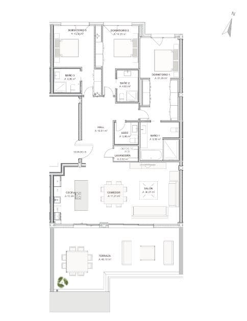 5 bedroom Apartment for sale in New Golden Mile with pool - € 1,177,000 (Ref: 8552829)