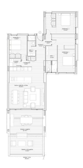 2 makuuhuone Huoneisto myytävänä paikassa Manilva mukana uima-altaan - 763 000 € (Ref: 8560477)