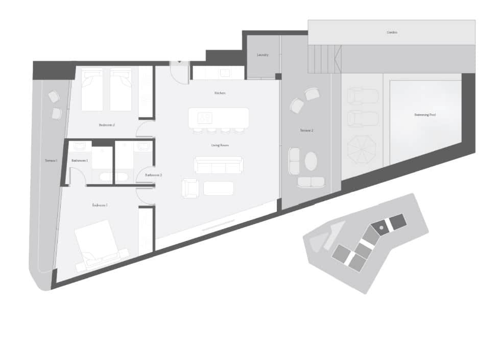 Apartamento de 2 habitaciones en Estepona en venta con piscina - 603.500 € (Ref: 8567150)