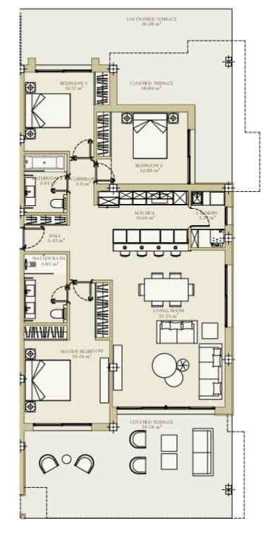 3 bedroom Apartment for sale in Estepona with pool - € 1,245,000 (Ref: 8583695)