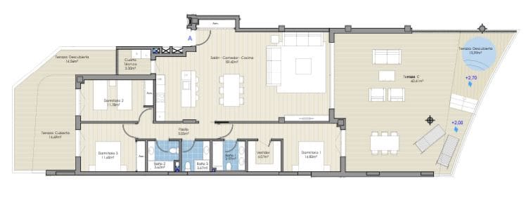 4 bedroom Apartment for sale in Marbella with pool - € 1,600,000 (Ref: 8607073)