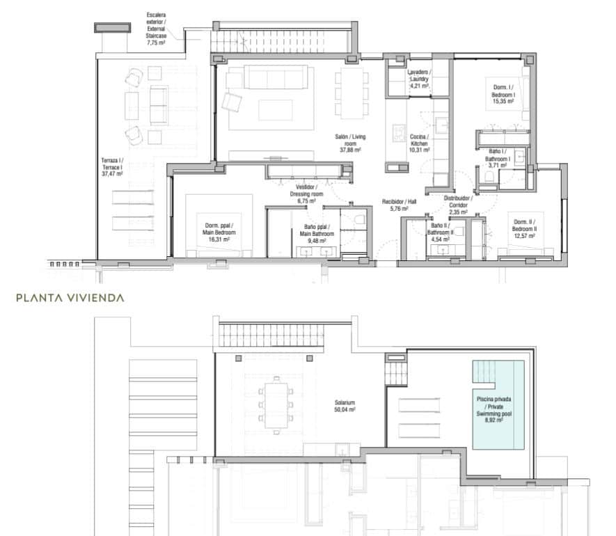 Apartamento de 4 habitaciones en Marbella en venta con piscina - 5.095.000 € (Ref: 8607074)
